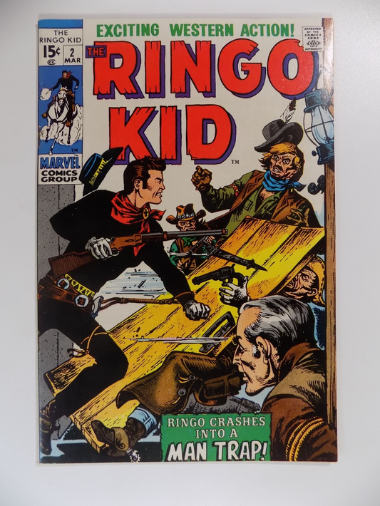Ringo Kid #2 Marvel Comic March 1970 Near Mint-