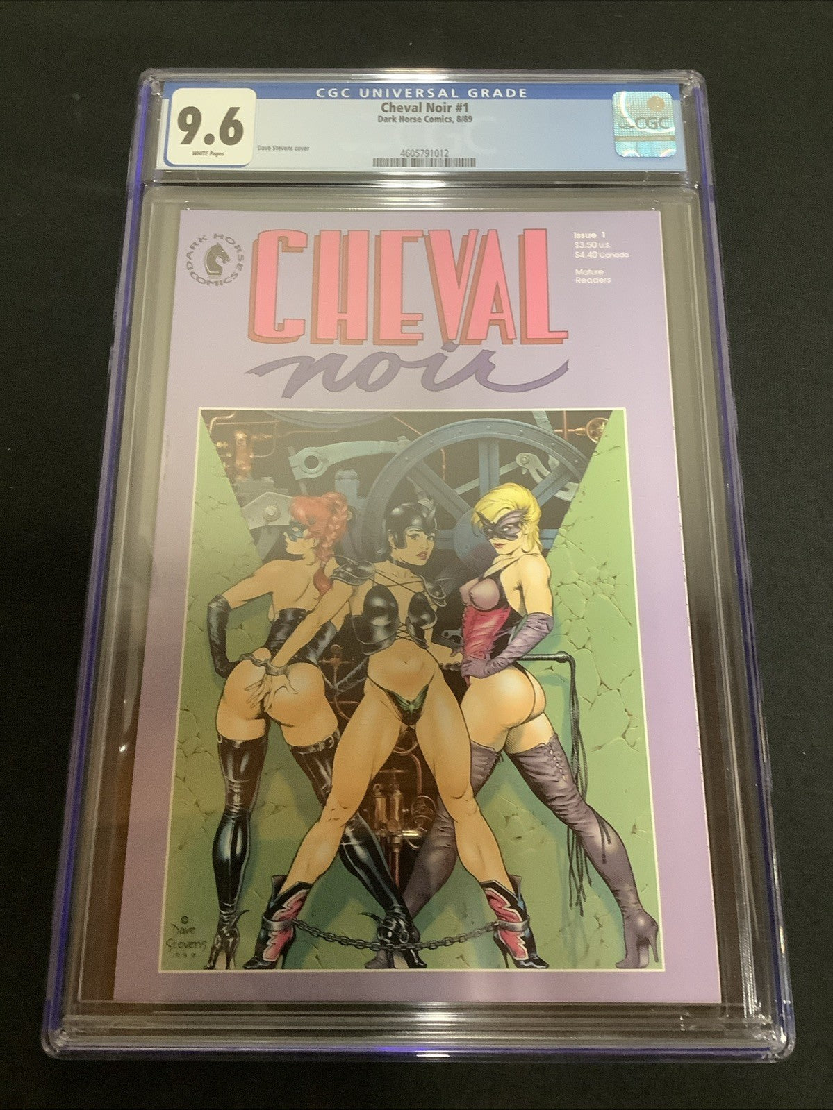 Cheval Noir #1 (Dark Horse Comics August 1989) CGC Graded 9.6 (NM+) Dave Stevens