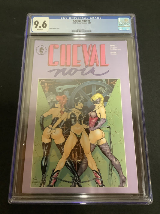 Cheval Noir #1 (Dark Horse Comics August 1989) CGC Graded 9.6 (NM+) Dave Stevens