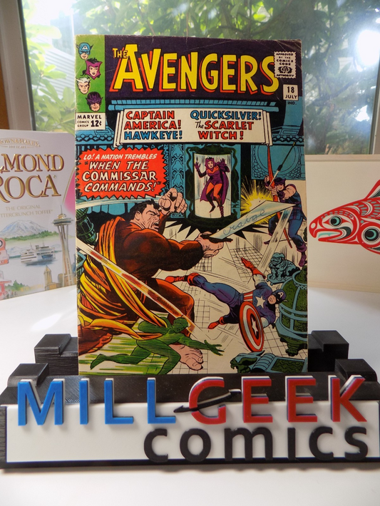 Avengers #18 Marvel Comic July 1965 Fine-