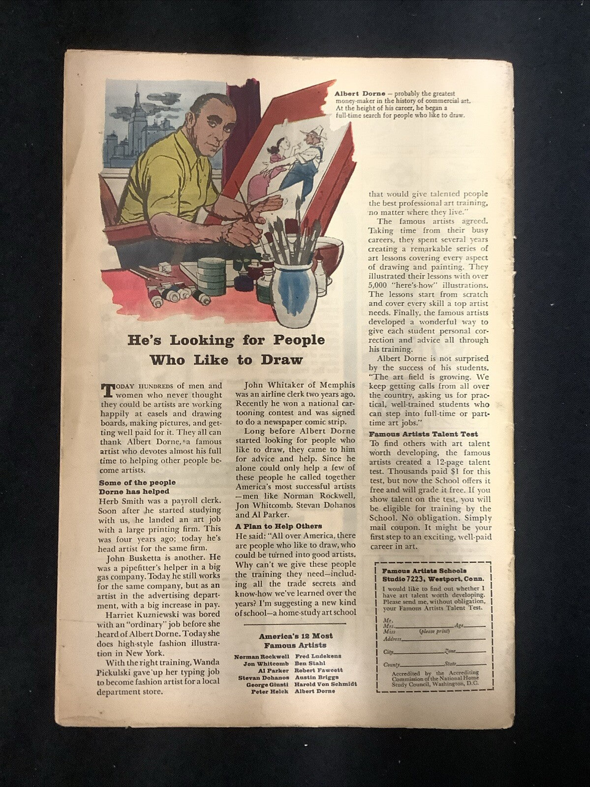 Tales to Astonish #56 (1964) VG/F (5.0) Stan Lee/Dick Ayer’s, 1st App Magician