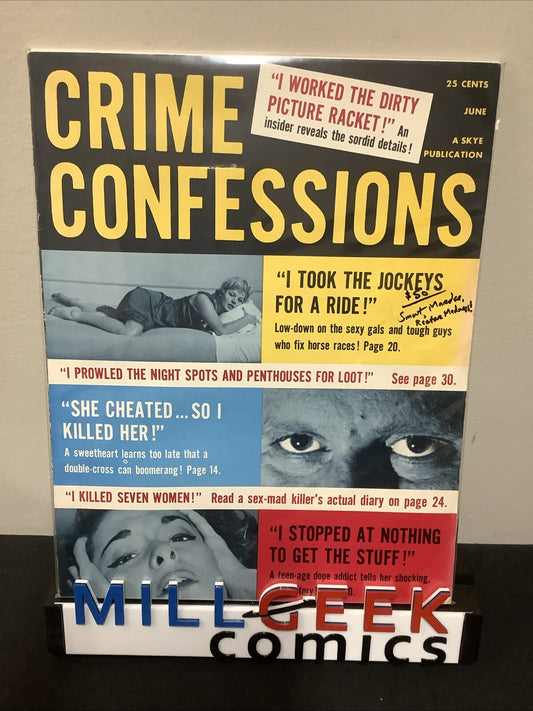 Crime Confessions Magazine (June 1956) Controversial Stories