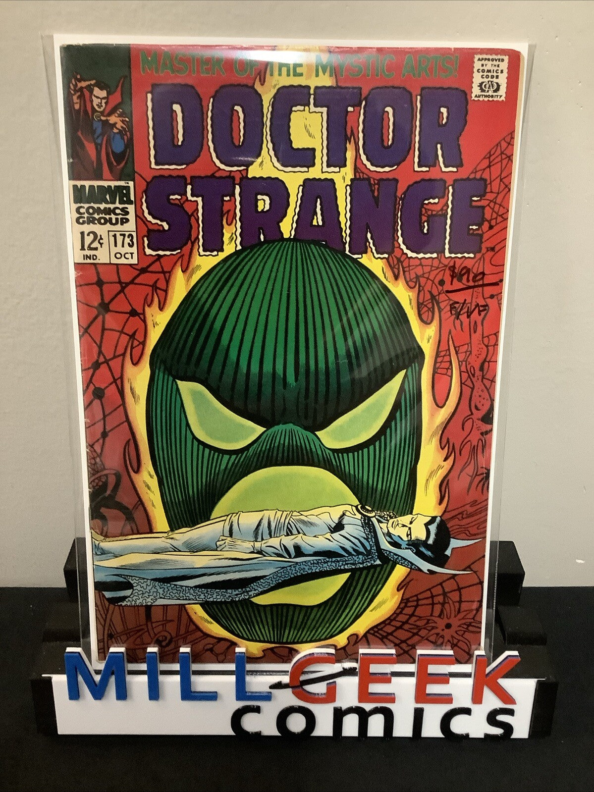 Doctor Strange #173 (1968) F/VF (7.0) Thomas/Colan, “…While A World Awaits!”