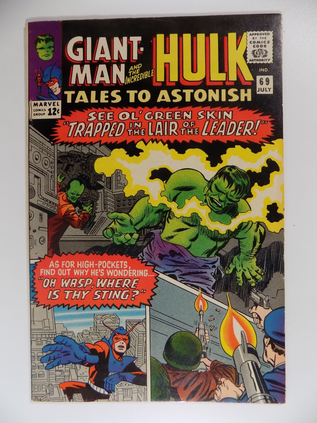 Tales to Astonish #69 Marvel Comic July 1965 Fine