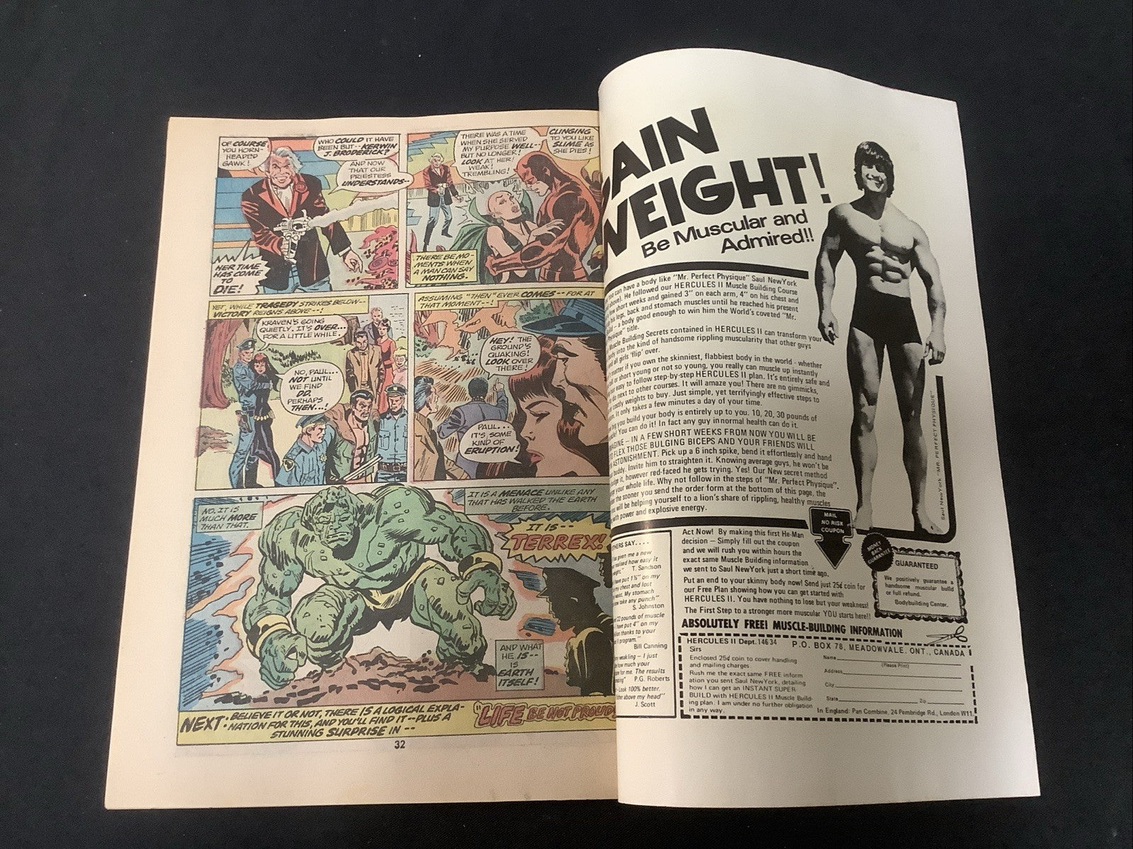 Daredevil #105 (Marvel Comics November 1973) VF (8.0) Cover + Origin Moondragon