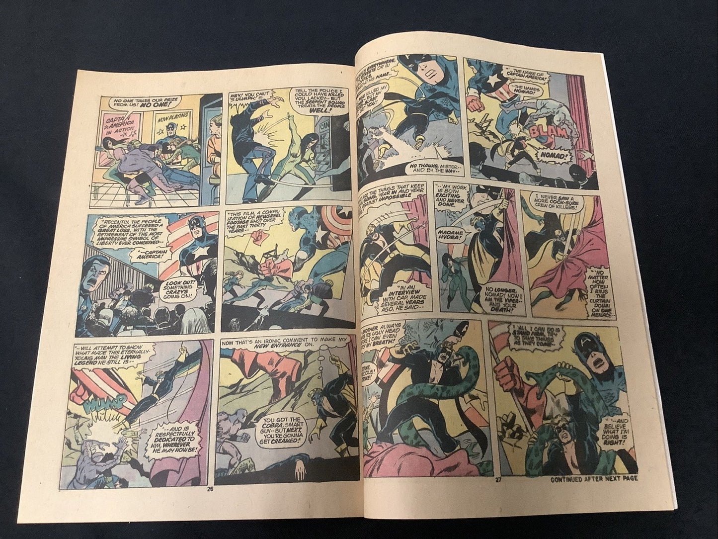 Captain America #180 (Marvel Comics December 1974) VF (8.0) Debut Of Nomad!