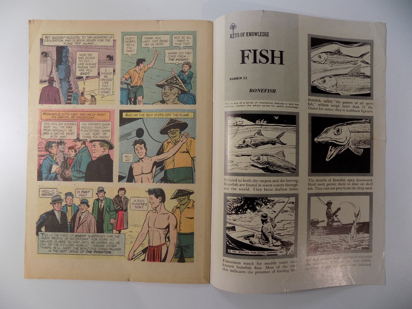 Phantom #5 Gold Key Comic November 1963 Fine+