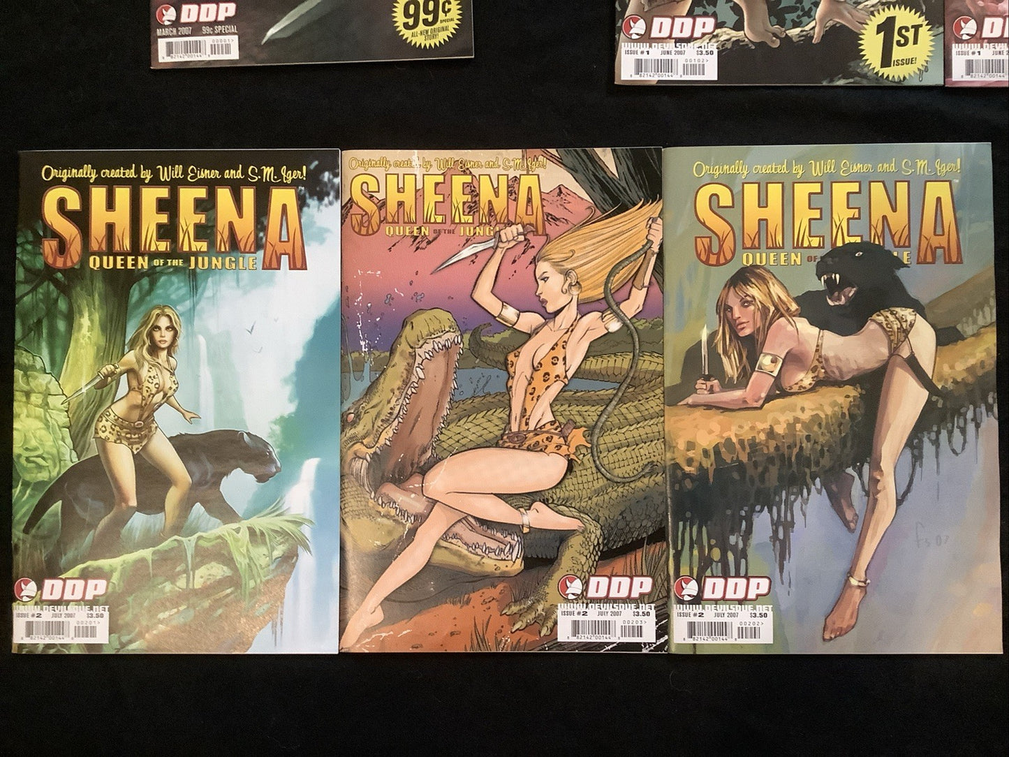 Sheena Bundle: Queen Of The Jungle #0-4 (Multiple Variants) Dark Rising #1-2
