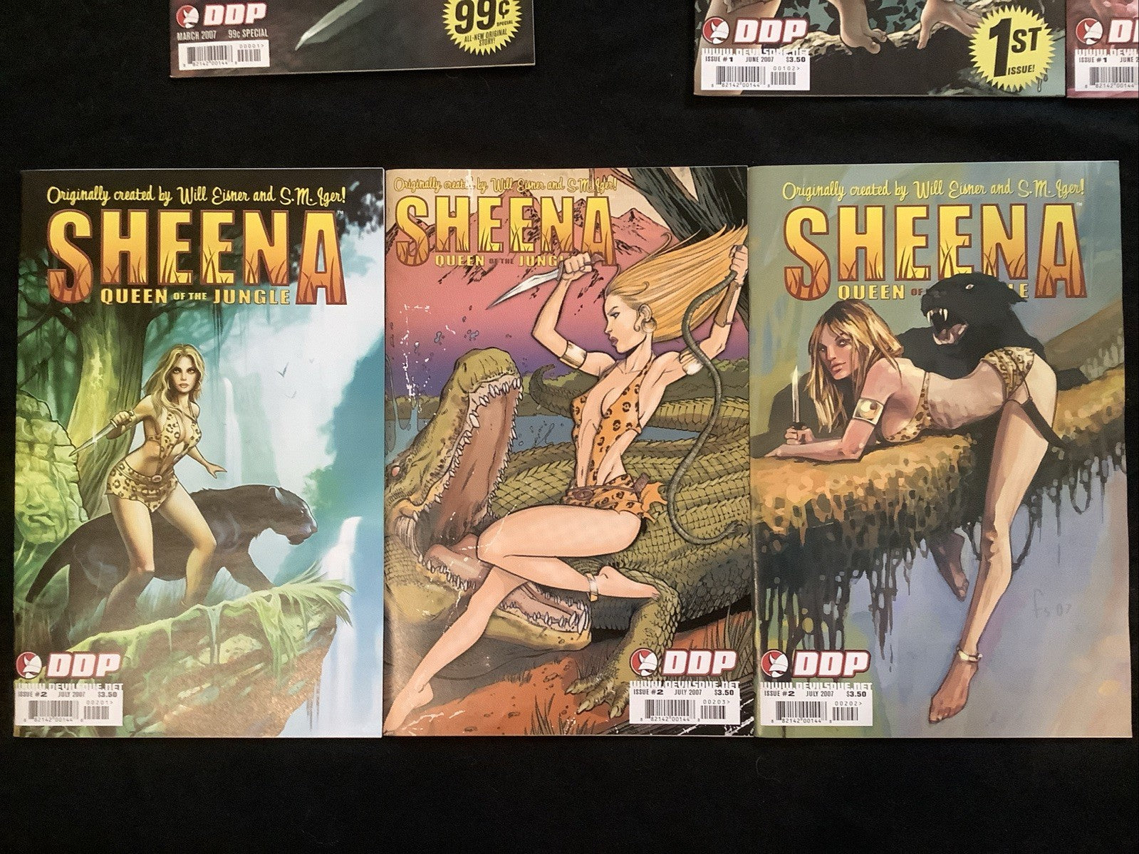 Sheena Bundle: Queen Of The Jungle #0-4 (Multiple Variants) Dark Rising #1-2