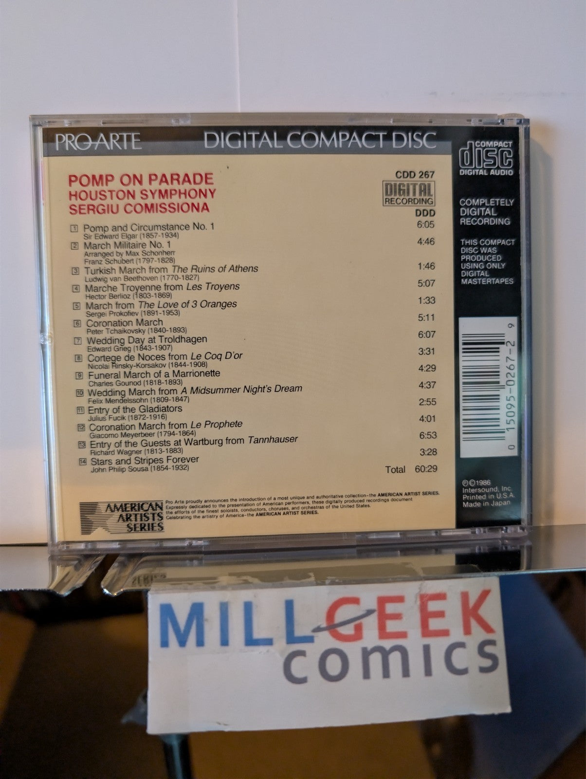 Classical Music 3 CD Lot (Bach Air, Pomp on Parade, Tibetan Bells III) -JD