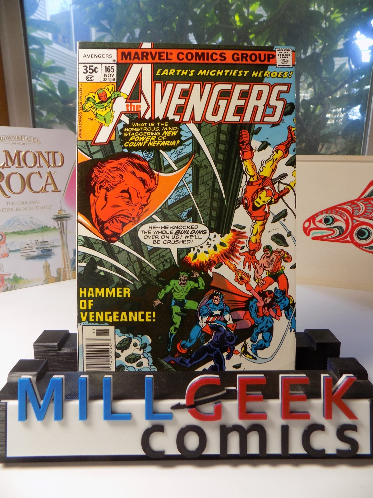 Avengers #165 Marvel Comic November 1977 Near Mint-