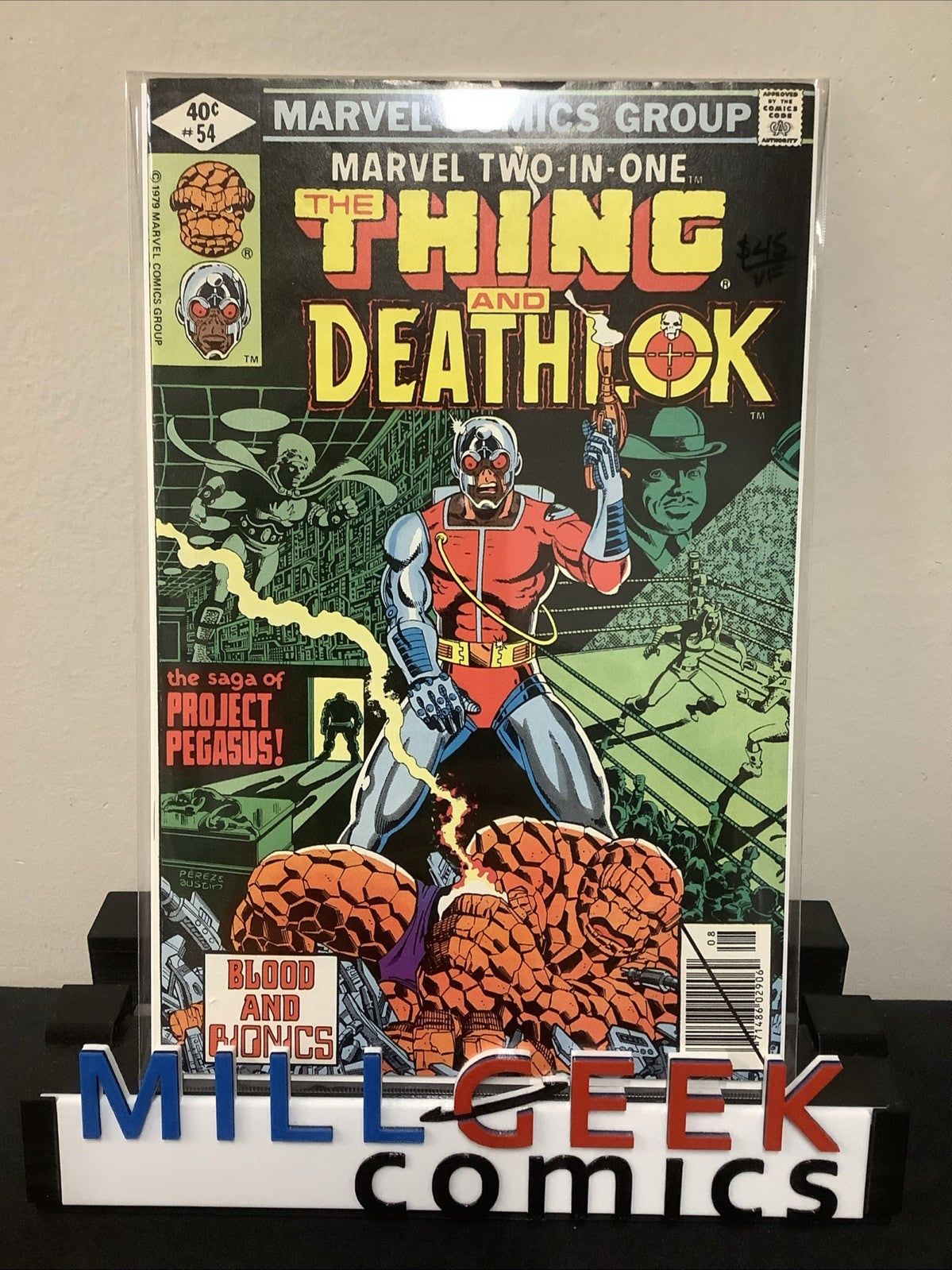 Marvel Two-in-One #54 (Marvel Comics August 1979) VF (8.0) The Thing & Deathlok