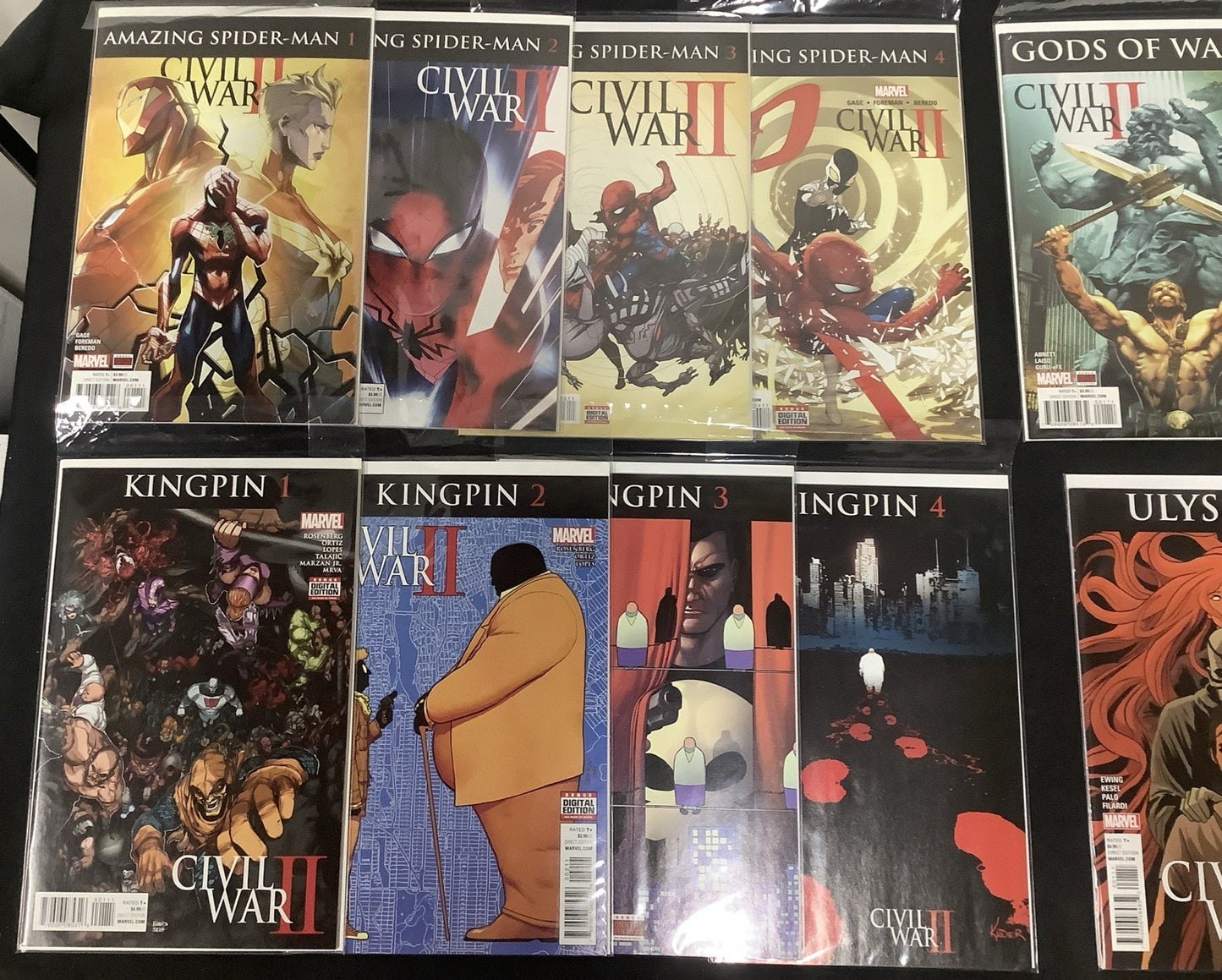 Civil War II Comic Bundle: See Description For Details, 28 Comics Total, Bendis