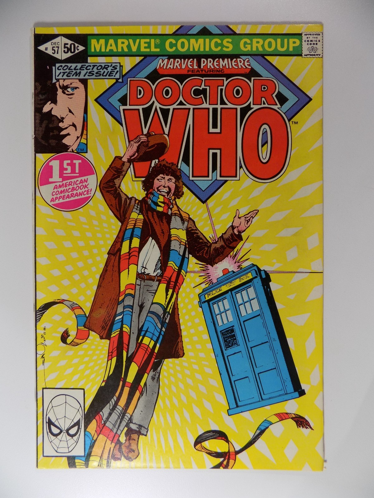 Marvel Premiere #57 Doctor Who December 1980 Very Fine-