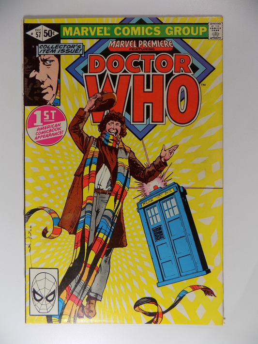 Marvel Premiere #57 Doctor Who December 1980 Very Fine-