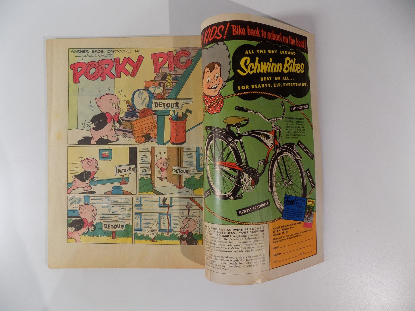 Looney Tunes #144 Dell Comic October 1953 Fine-