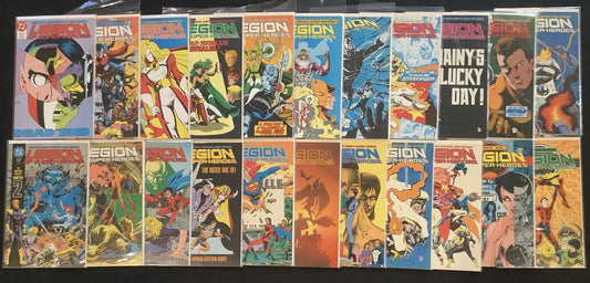 Legion of Super-Heroes #22-63 + Annuals #3-4 Comic Lot, DC Comics, Levitz/Giffen