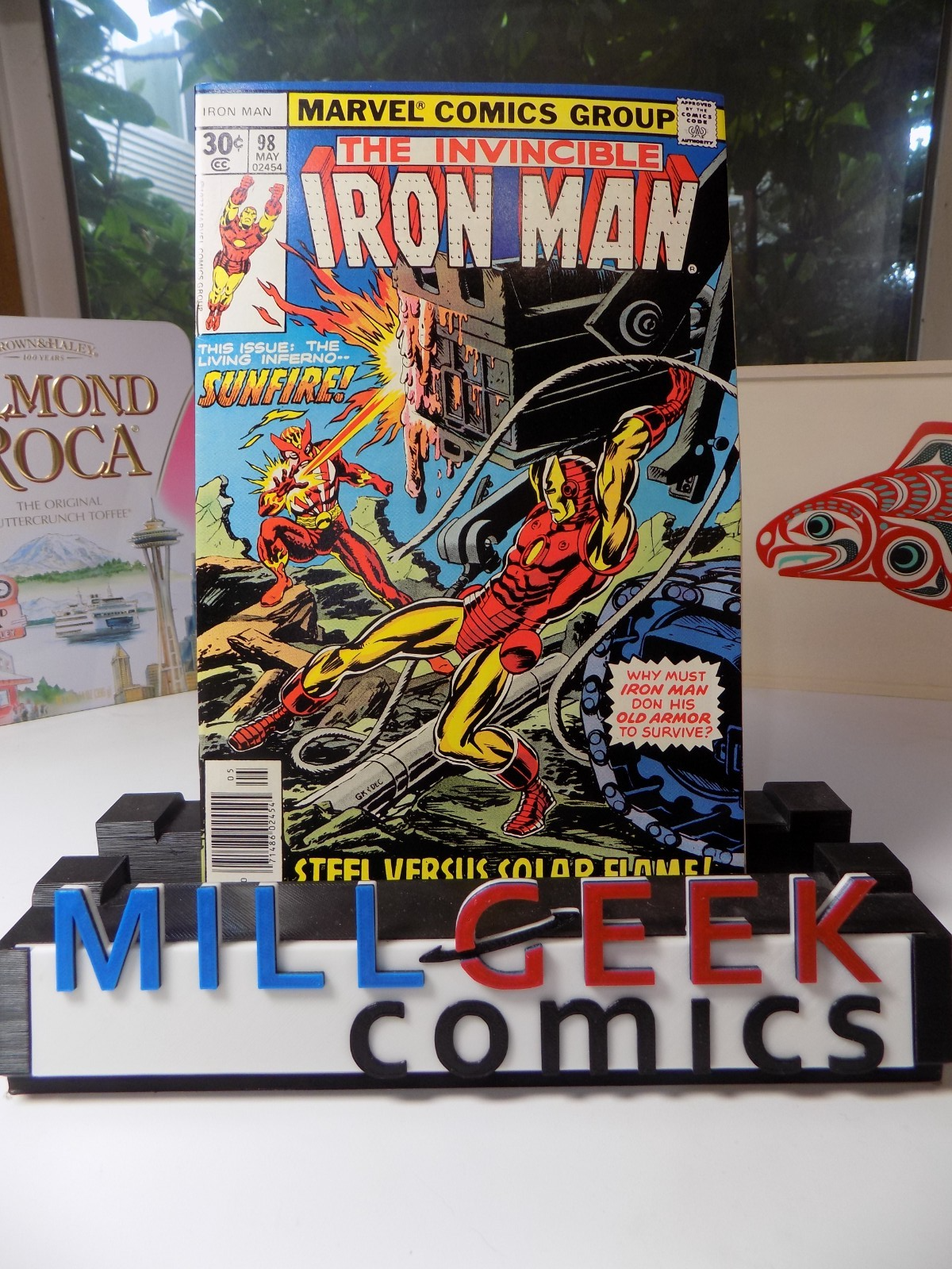 Iron Man #98 Marvel Comic May 1977 Very Fine