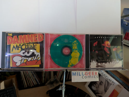 Rock and Punk 3 CD Lot (Damned Machine Gun Etiquette, Sampler, Soundgarden) -JD