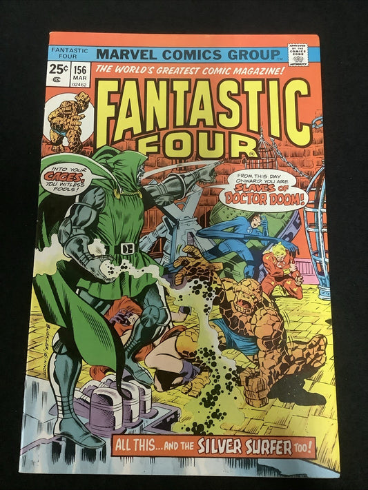 Fantastic Four #156 (Marvel March 1975) VF+ (8.5) Roy Thomas/Rich Buckler Sr.