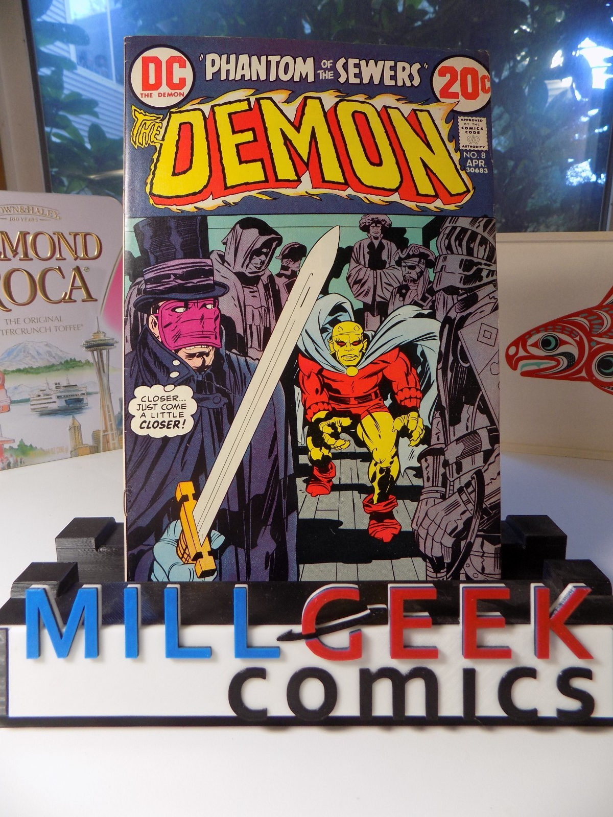 Demon #8 DC Comic April 1973 Very Fine-