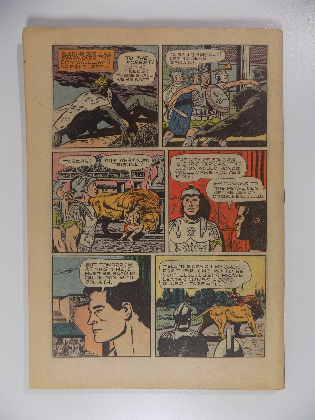 Tarzan Lord o/t Jungle #1 Gold Key Giant Comic 1965 Fine/Very Fine