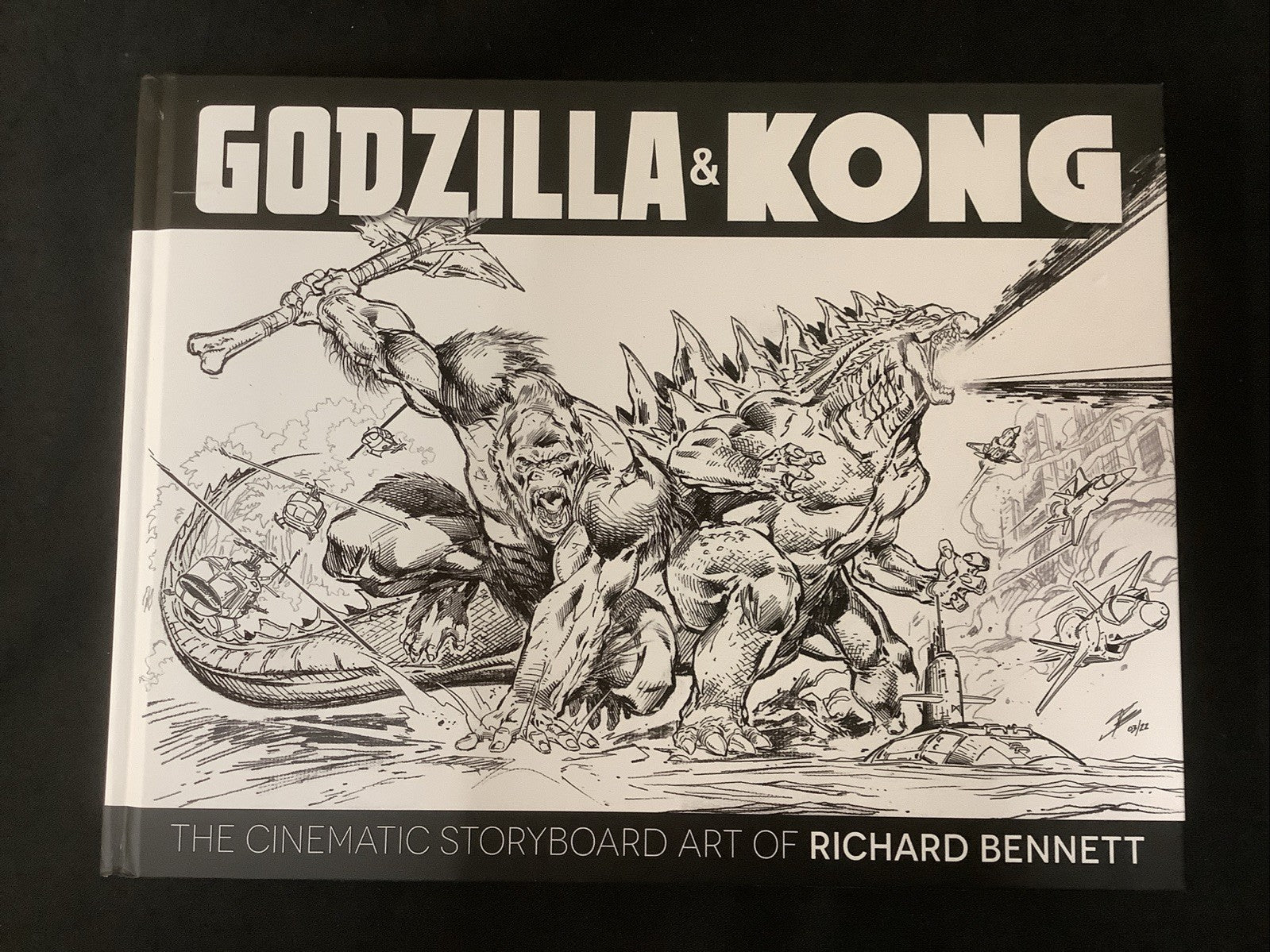 Godzilla and Kong : The Cinematic Storyboard Art of Richard Bennett