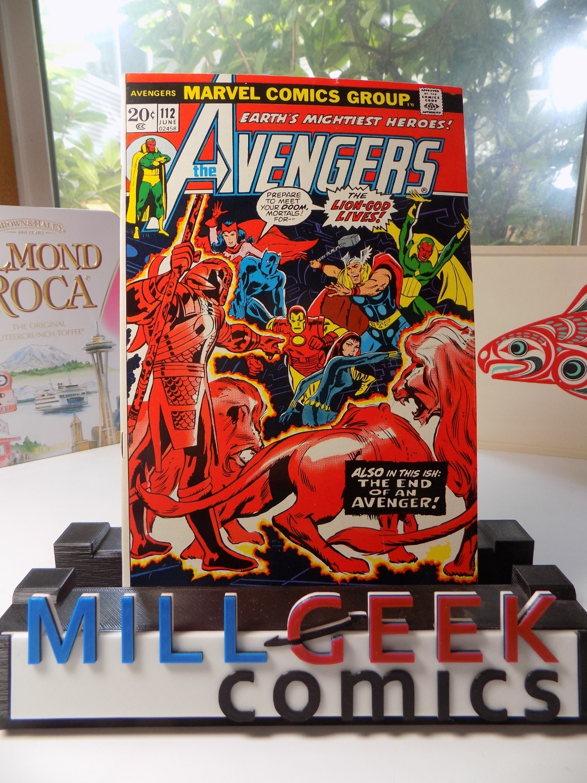 Avengers #112 Marvel Comic June 1973 Fine/Very Fine