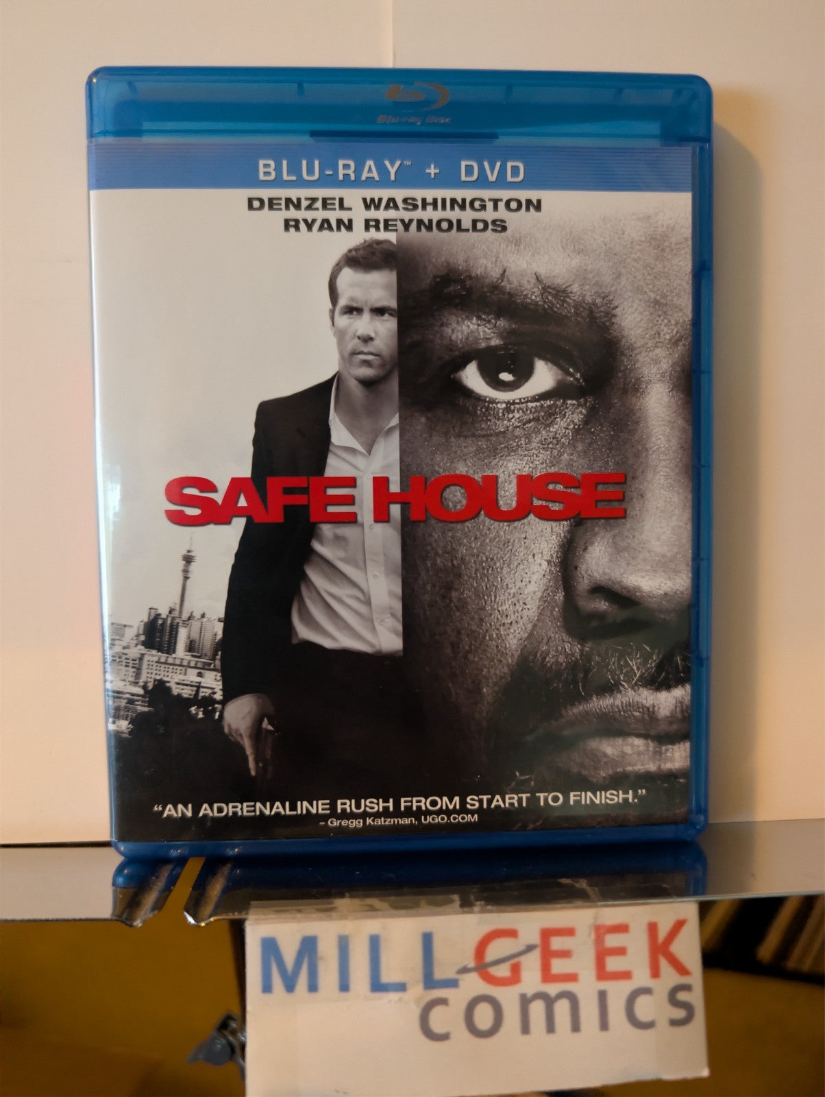 Safe House / Bullitt, 2 Movie Set (Blu-ray) -JD