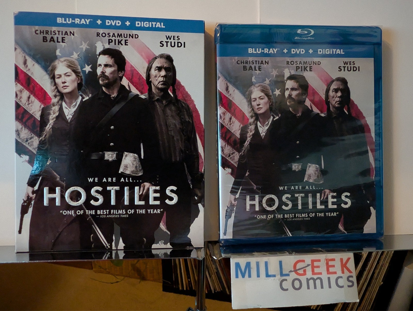Quigley Down Under / Hostiles, 2 Western Movie Set (Blu-ray) Brand New -JD