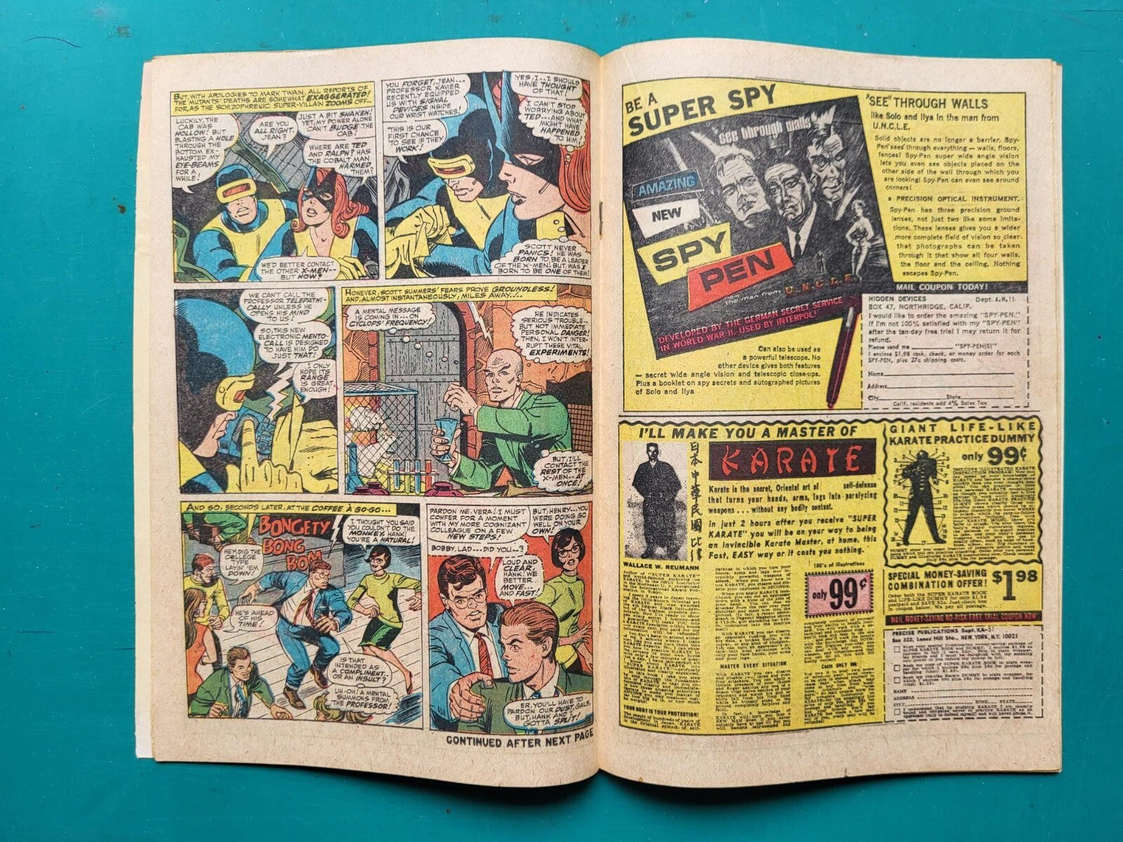 X-Men #31 (Vol 1) 1st Cobalt man and Candy Southern  - VG Plus - 4.5