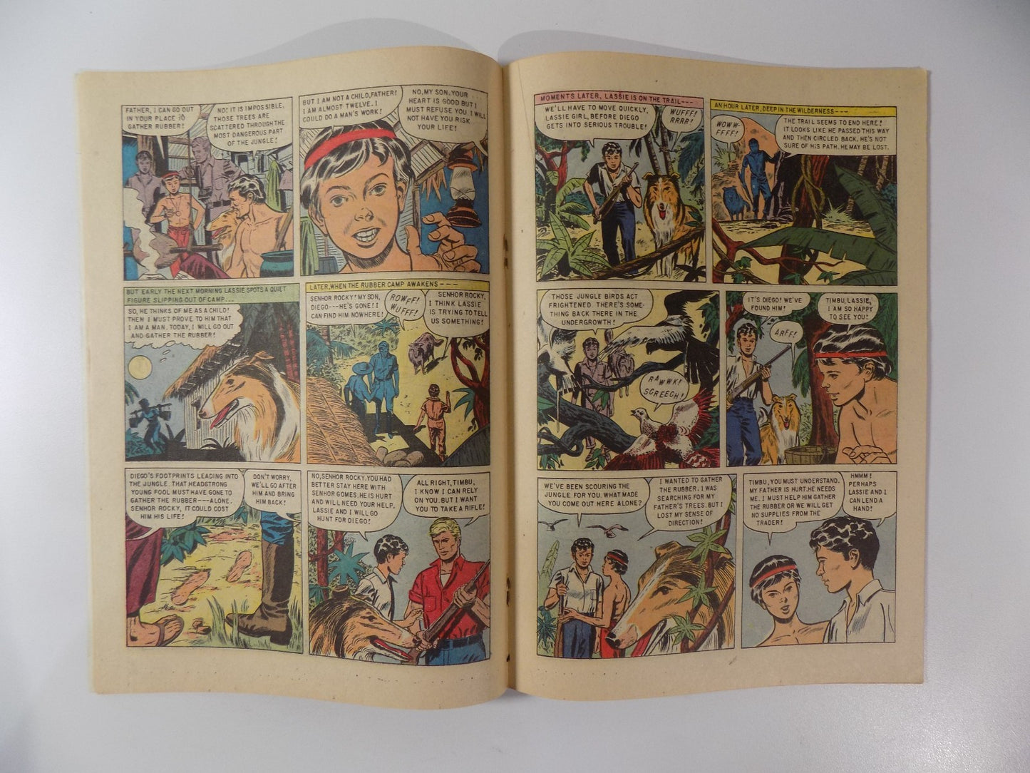 Lassie #31 Dell Comic Nov.-Dec. 1956 Fine/Very Fine
