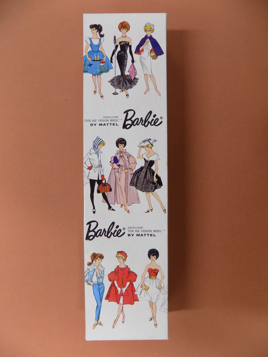 Mattel Barbie Doll 1962 Stock No. 850 Brunette Bubble Cut