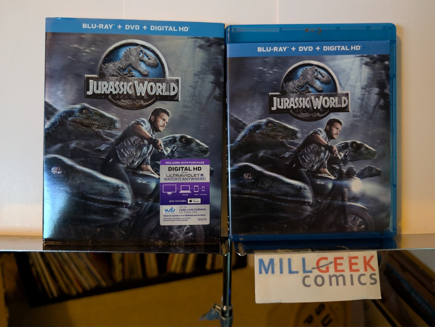Jurassic World, Chris Pratt (Blu-Ray) -JD