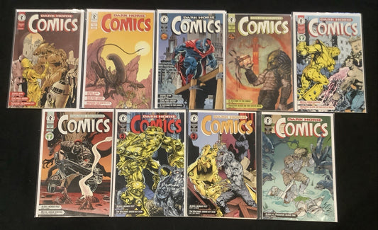 Dark Horse Comics #17-25 Comic Lot, Star War/Alien/Predator, 1994
