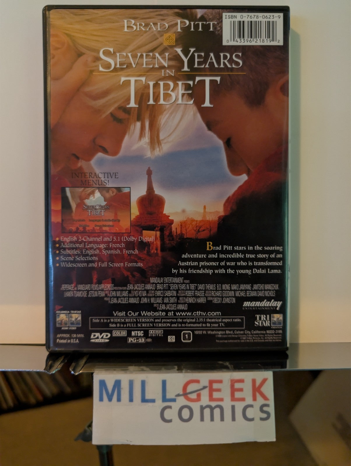 Green Mile / Bottle Shock / 7 Years in Tibet / League of Extraordinary (DVD) -JD
