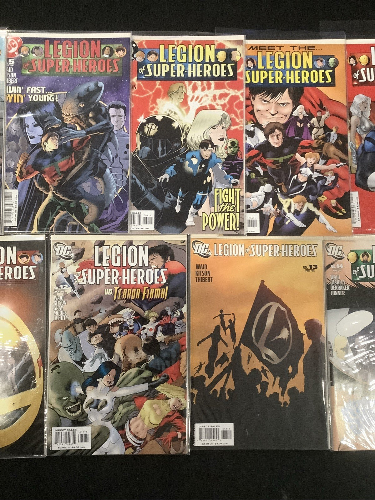 Legion Of Super-Superheroes #1-50 Complete Comic Set, DC, Supergirl, Mark Waid