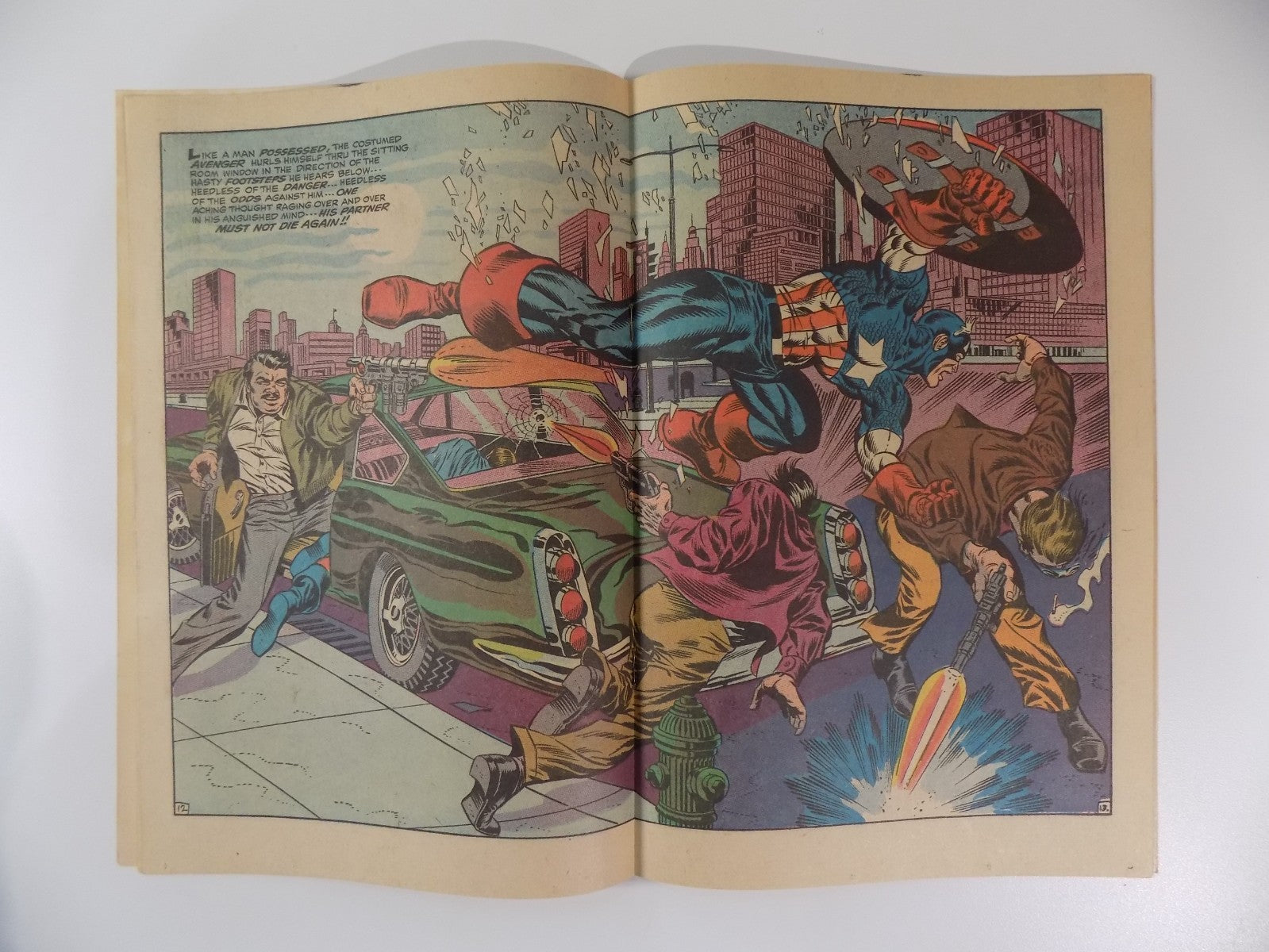 Captain America #111 Marvel Comic Steranko March 1969 Very Fine+
