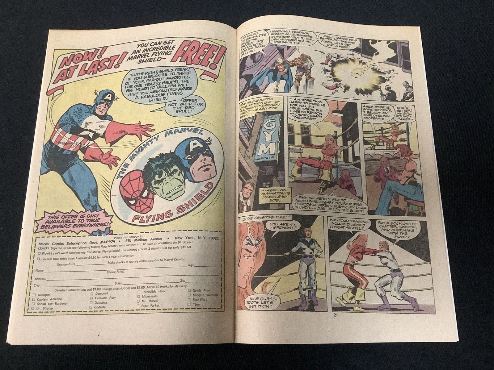 Marvel Two-in-One #54 (Marvel Comics August 1979) VF (8.0) The Thing & Deathlok