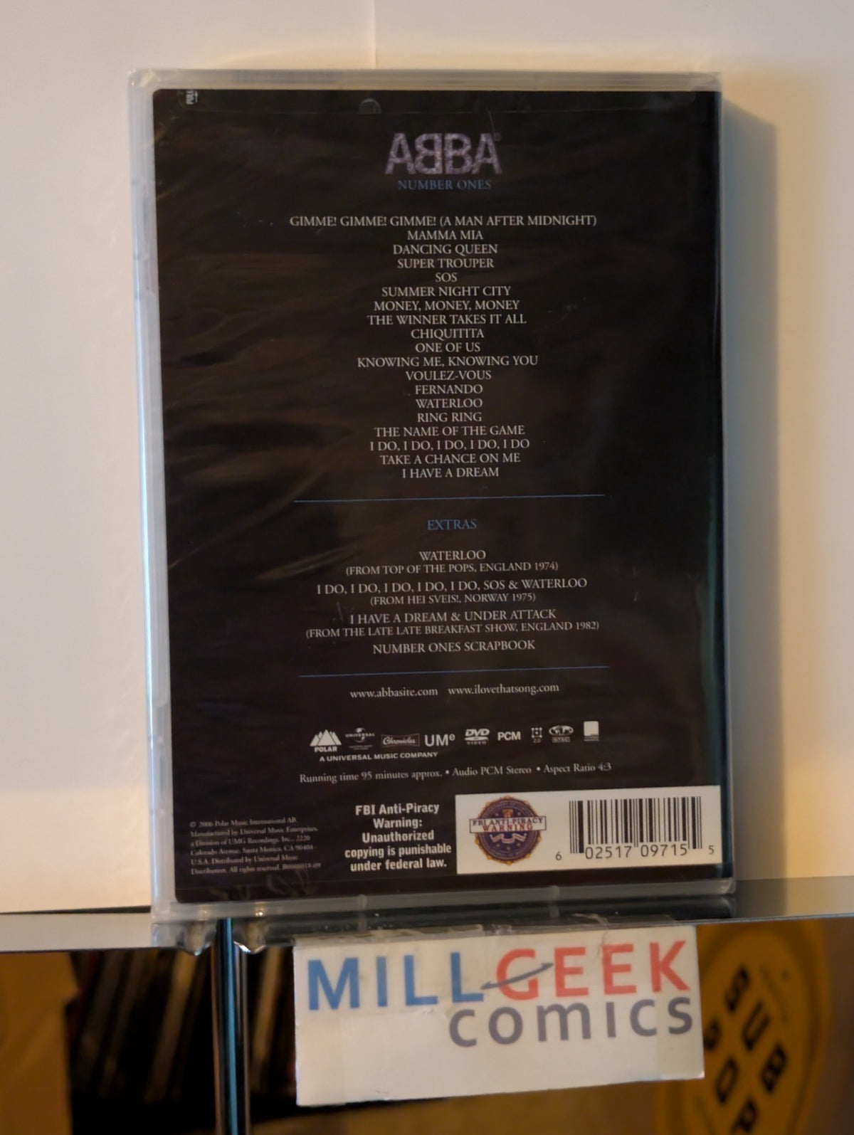 ABBA: Number Ones (DVD 2006) -JD