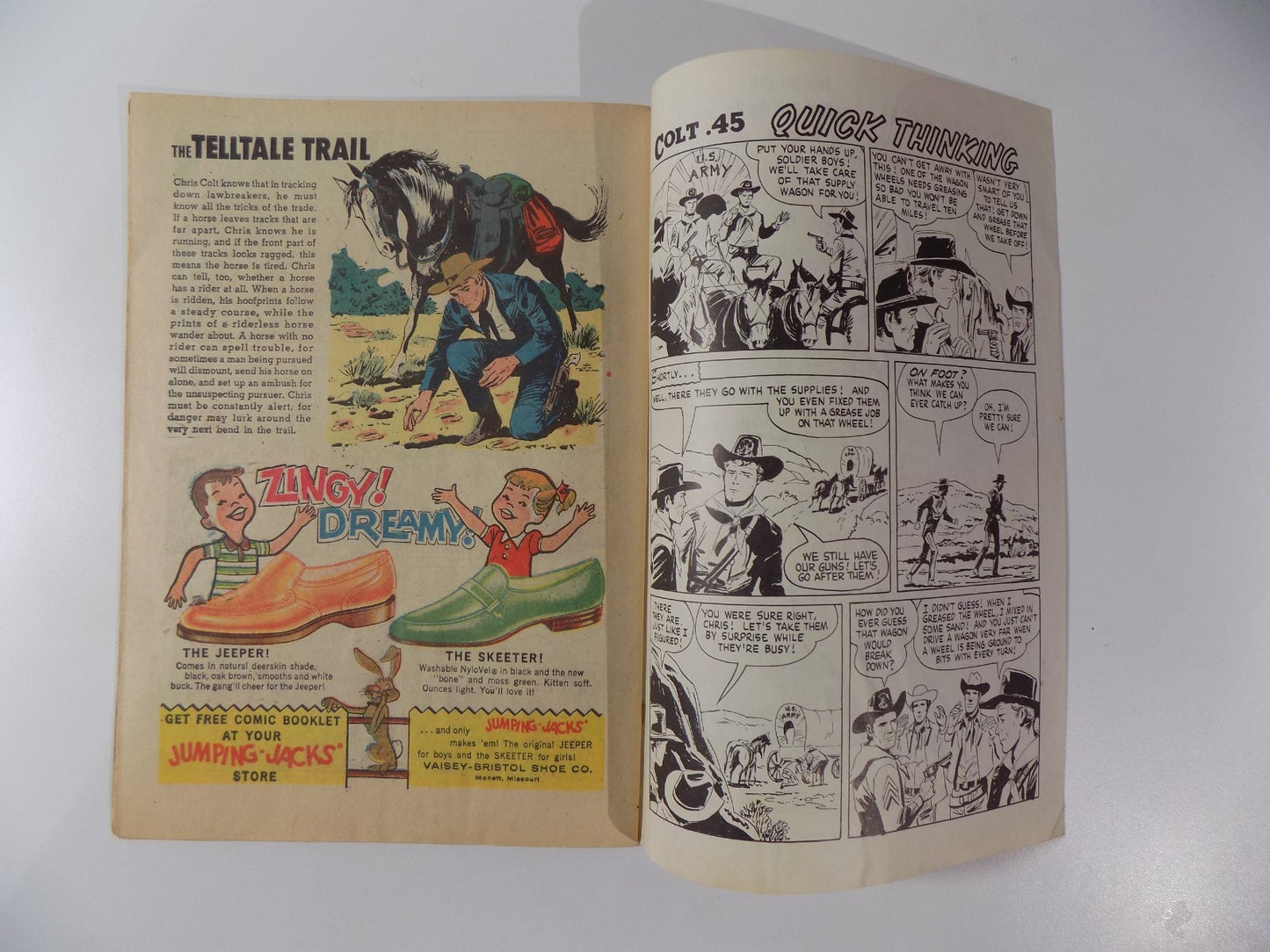 Colt .45 #9 Final Issue! Dell Comic July 1961 Very Fine-