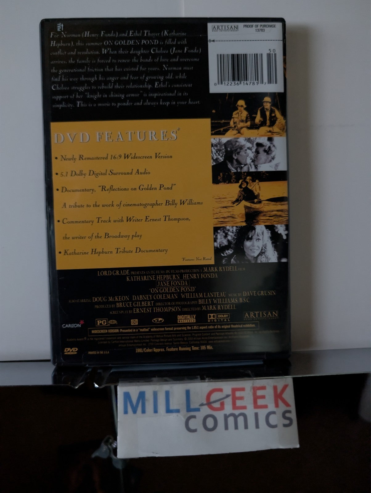 The Cider House Rules / On Golden Pond, 2 Movie set (DVD) Like New-JD