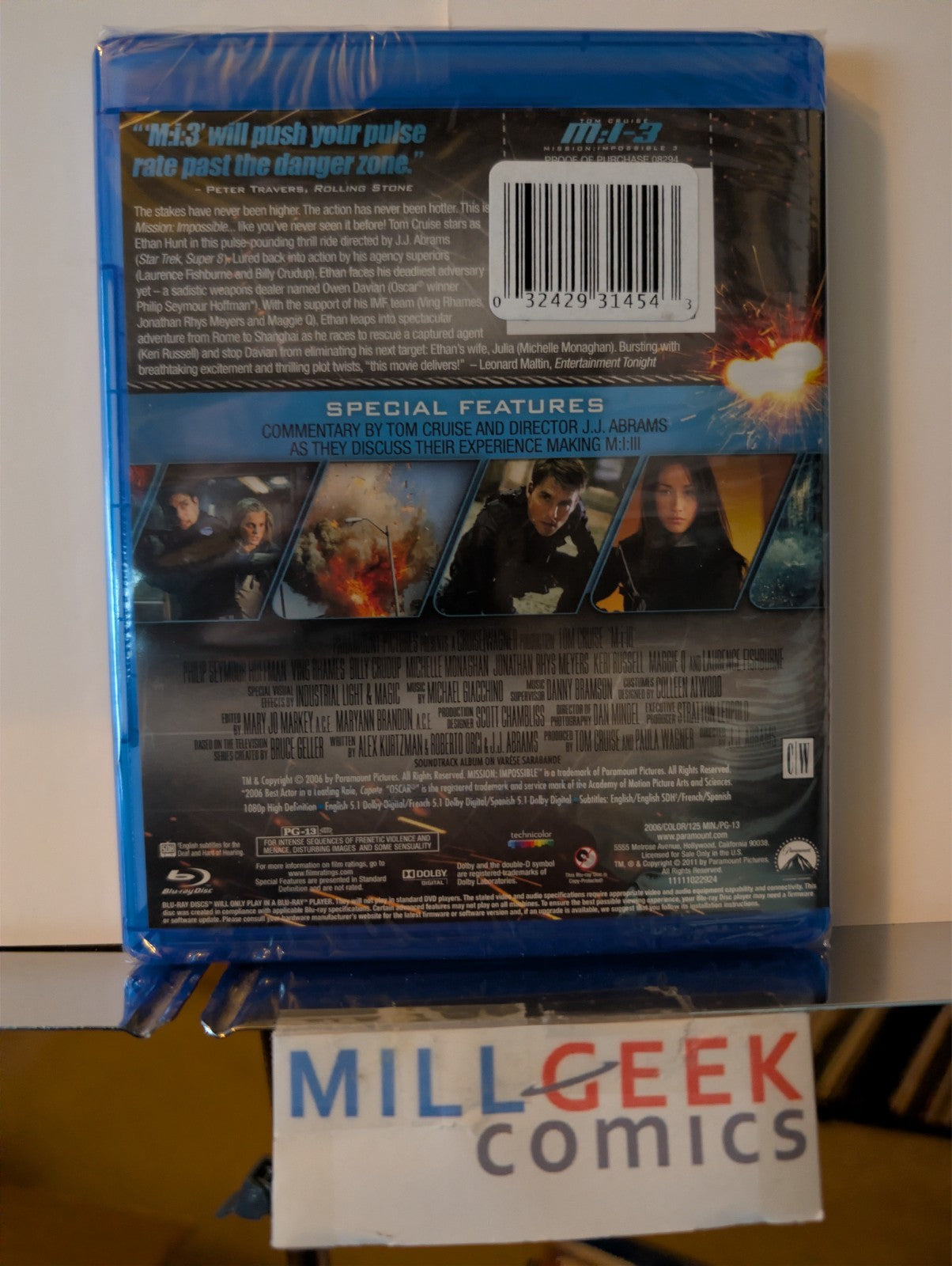Mission: Impossible 1 2 3 4, Set of 4 Movies (Blu-ray) Like and Brand New -JD