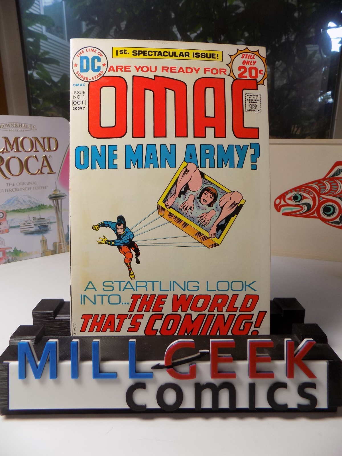 OMAC #1 DC Comic October 1974 Very Fine