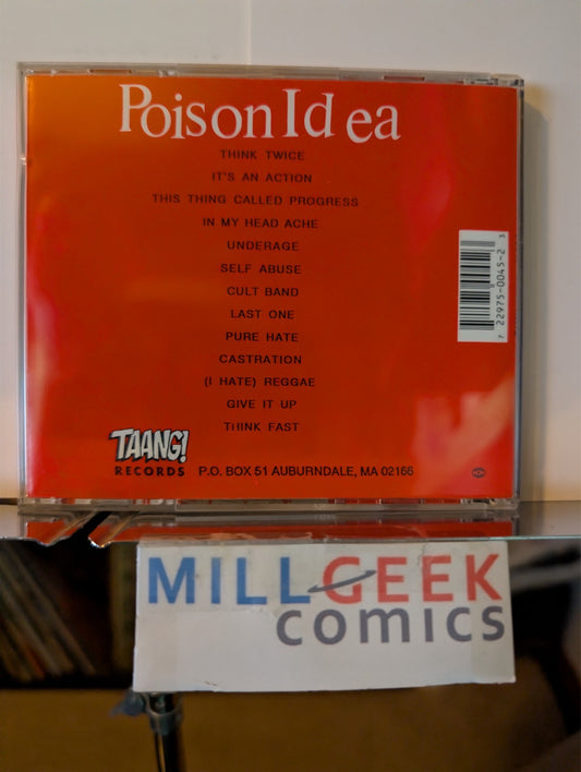 Poison Idea - Pick Your King 1983 CD Hardcore Punk Metal Taang Reissue -JD