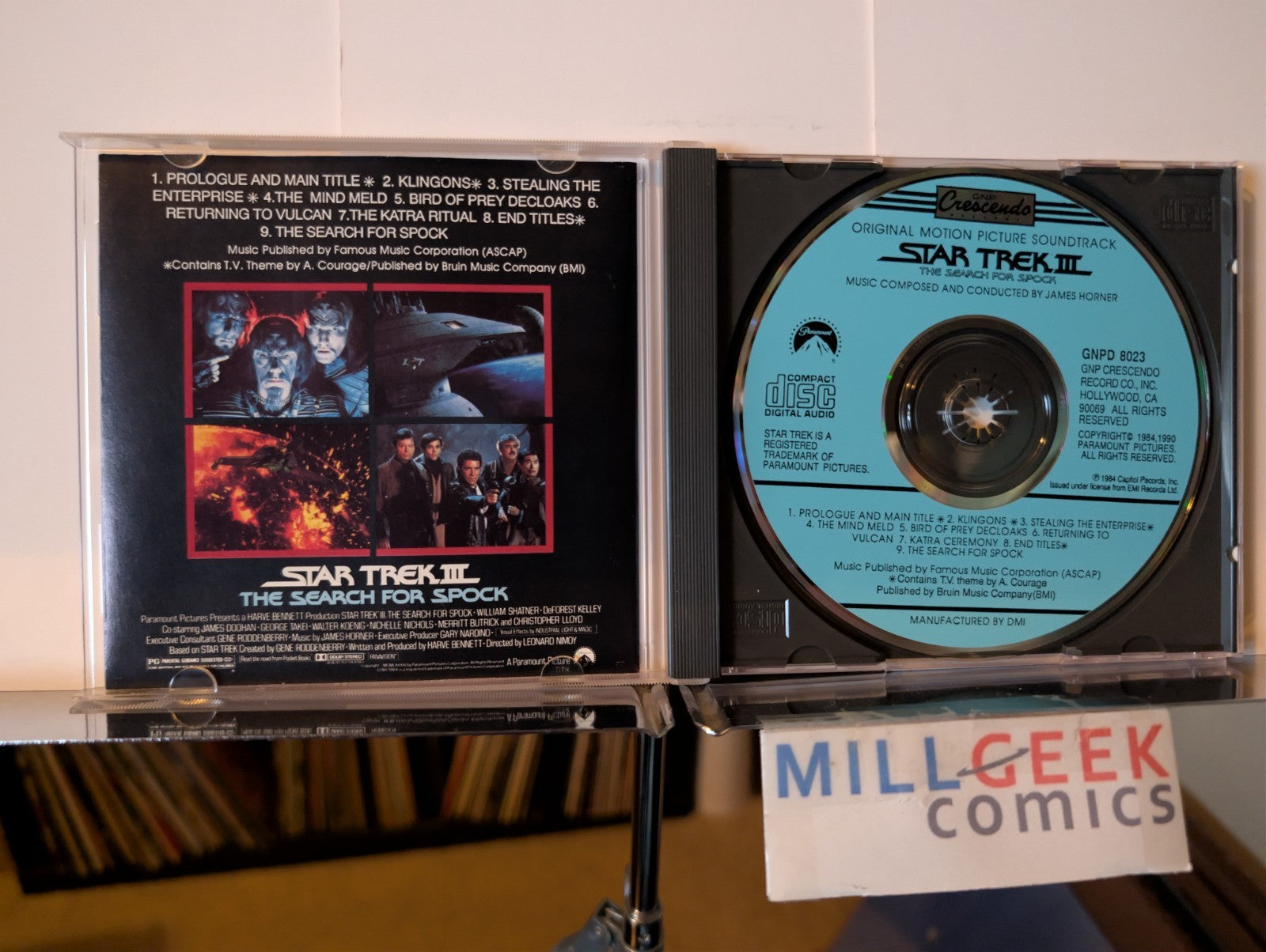 Sci-Fi Soundtrack 3 CD Lot (Star Trek II, Star Trek III, Close Encounters) -JD