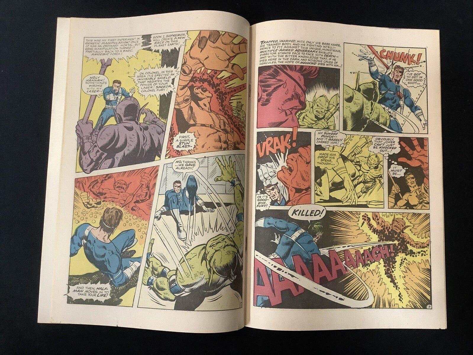 Nick Fury Agent of Shield #8 (Marvel Comics January 1969) VF- (7.5) Stan Lee