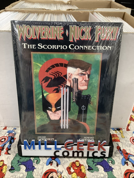 Wolverine and Nick Fury The Scorpio Connection Hardcover SEALED, Goodwin/Chaykin