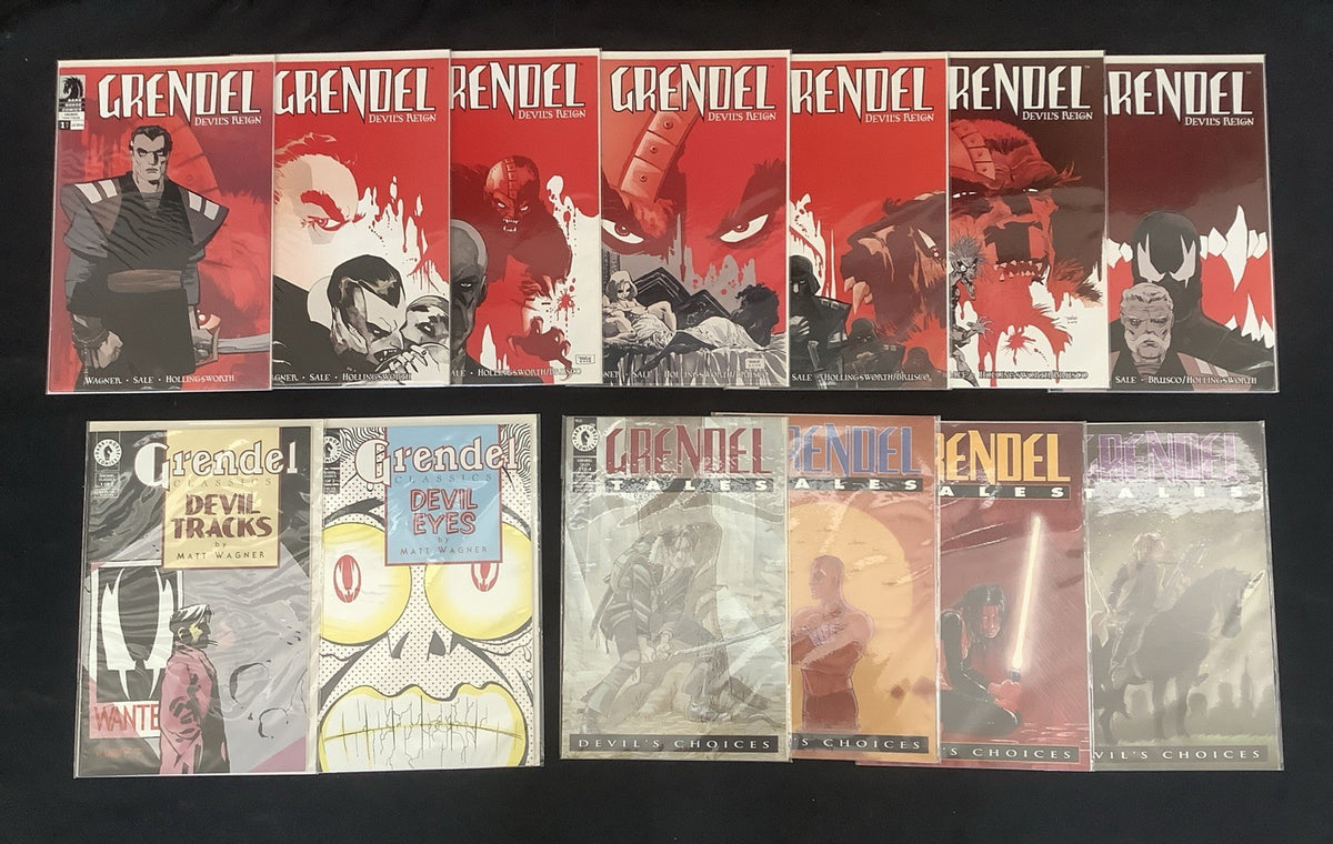 Grendel Bundle: Devil’s Reign, Grendel Classics, Tales Devil’s Choice, 13 Comics
