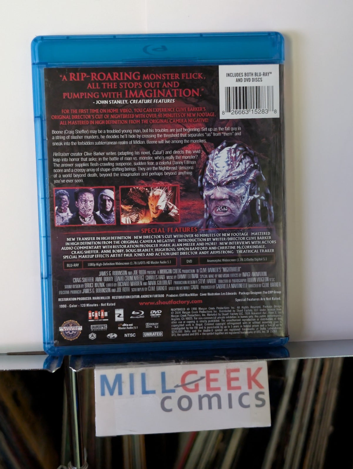 Nightbreed, The Director's Cut (Blu Ray) -JD